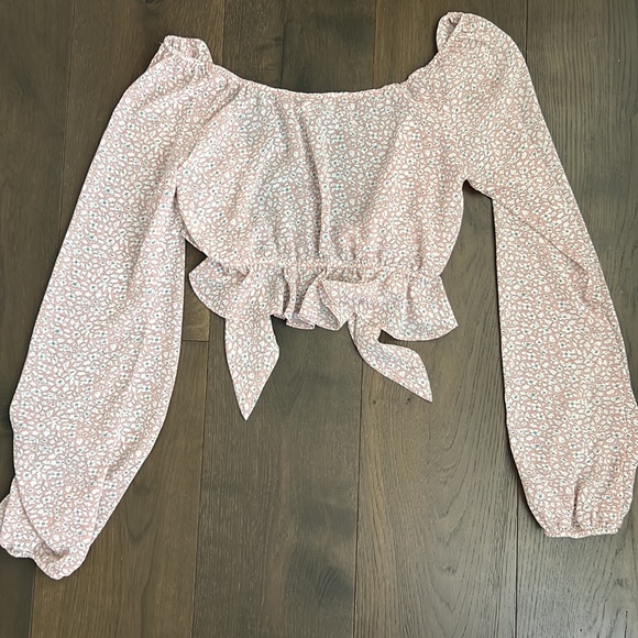 princess polly pink design long sleeve - Picture 2 of 3